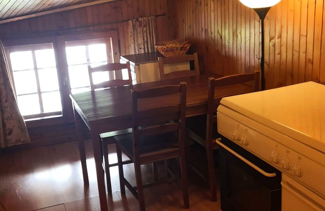 madesimo attic in front of the ski facilities