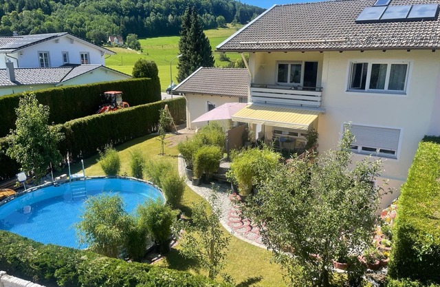 Magnificent view of the Kampenwand: Holiday apartment ciao-aschau Lexa