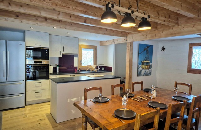 Magnifique chalet Nordique à La Féclaz - Idéal pour 6 personnes