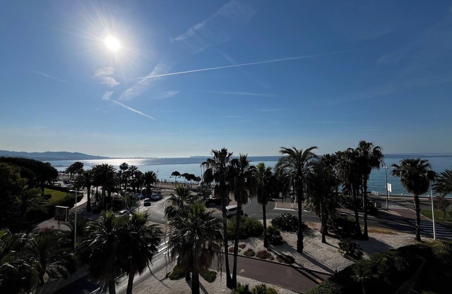 Magnifique Studio Front de Mer Baie de Cannes