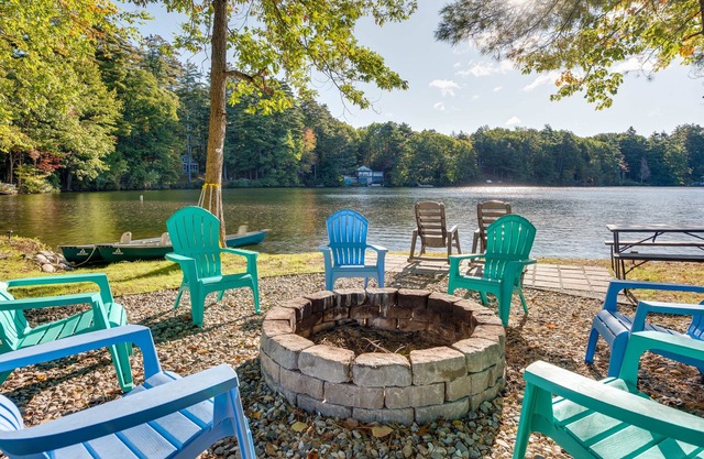 Maine Waterfront Home w/Fire Pit & Scenic Views!