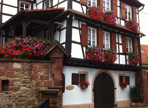 Maison à colombages