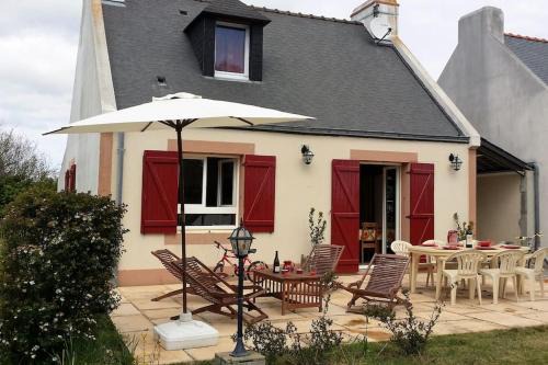Maison au calme dans village fleuri - Jardin clos