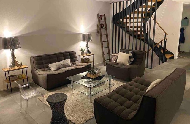 Maison contemporaine avec vue sur le Mont Tendre