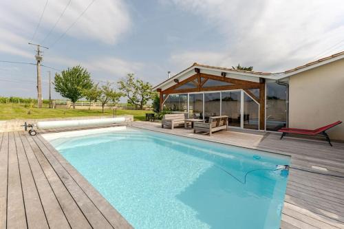 Maison de vacances 3 chambres avec piscine