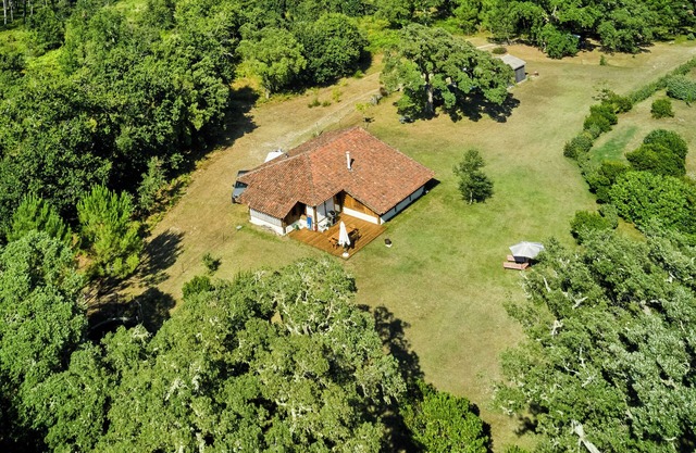 Maison Landaise Rénovée Avec Terrain Dans Zone Naturelle à 5 min des Plages