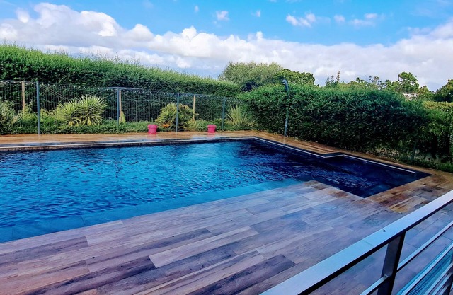 Maison Ossature Bois, vue sur Montagne, Piscine, 4kms de la mer