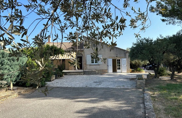 Maison Provençale au Milieu des Oliviers et des Pins