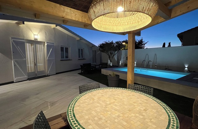 Maison Récente Avec Piscine Privée à 300m de la mer