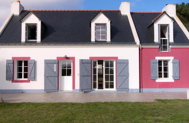 Maison spacieuse à 10 min de la plage de Kerel, grand jardin, sans wifi ni TV, idéale pour se déconnecter - FR-1-418-6