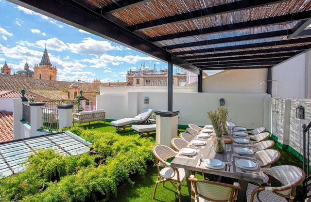 Majestic Sevillian House with terrace. Casa Augusto Plasencia