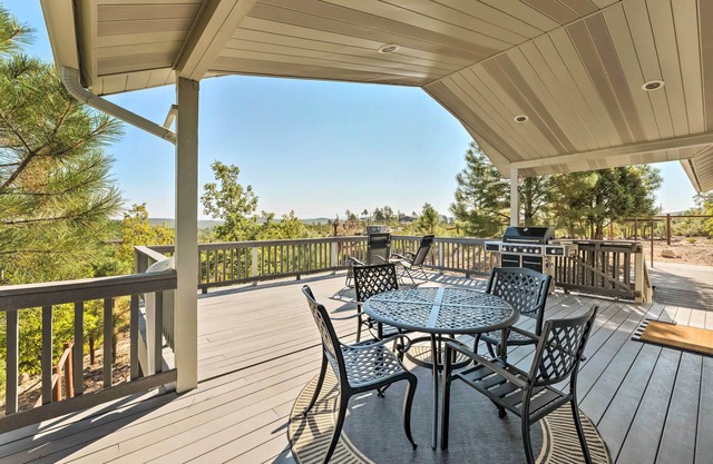 Majestic Views & Wraparound Deck: Show Low Haven