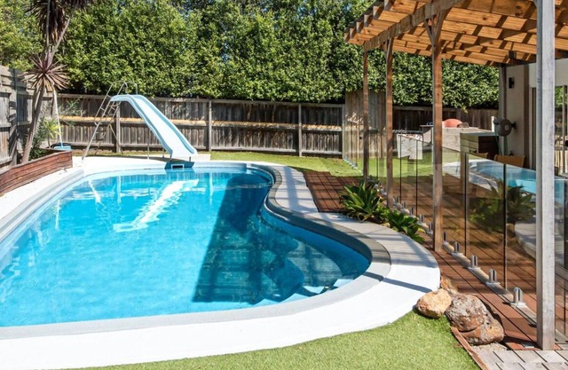 Malibu in Mt Martha with solar heated pool