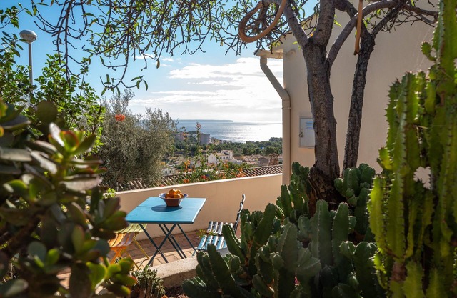 Mallorcan house above Palma with great sea views