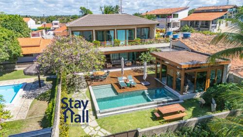 Mansão Luxo Beira Mar-Piscina e Cozinheira-SH125