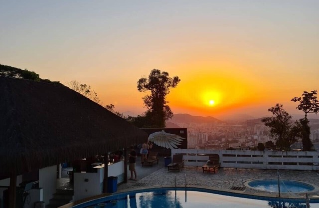 Mansion with pool, barbecue and views, Cristo/Maracanã/Sambódromo/P.Rio/N