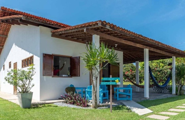 Maravilhosa casa a 300 metros da praia do Riacho