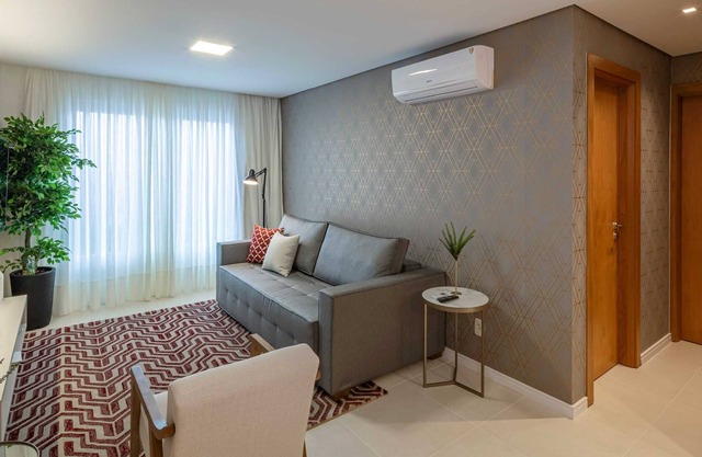 Maravilhoso apartamento no centro de Gramado