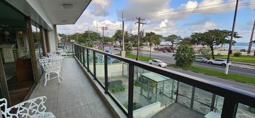 Maravilhoso apartamento frente ao mar em excelente localização