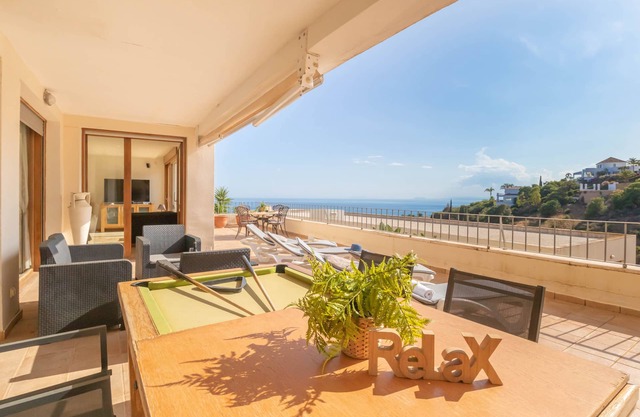 Marbella mountain with sea view and pool, Marbella, Spain