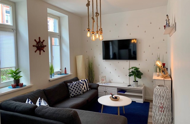 Maritime holiday apartment NAUTICA, quiet and family-friendly in the middle of R