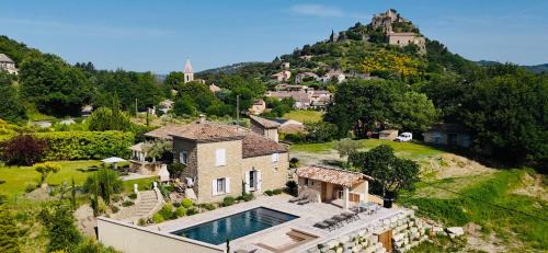 Mas des Anges - Bastide de 5 chambres avec piscine