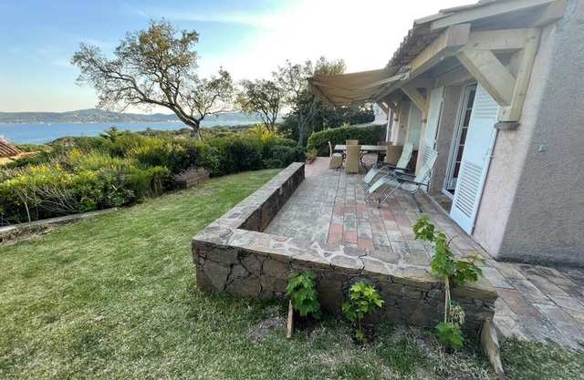 Mas with view in Mas Guerrevielle with private beach