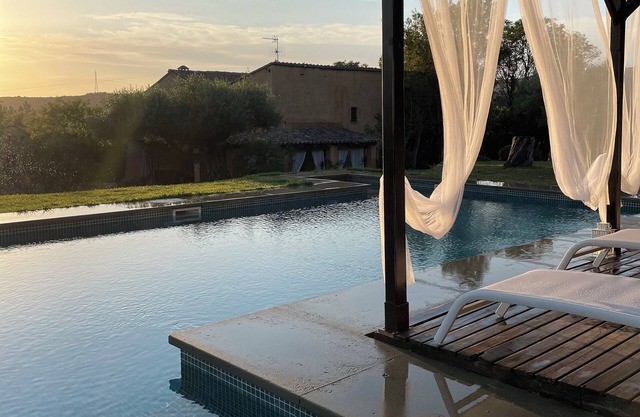 Masia Cal Mingo, paradise lost between vineyards and the sea, Barcelona Spain.