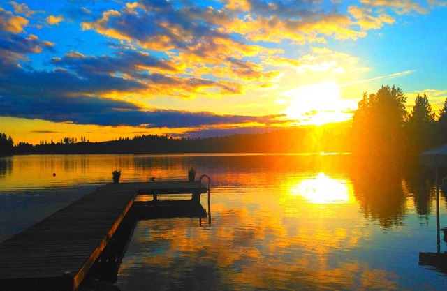 Mason Lake waterfront home with private dock