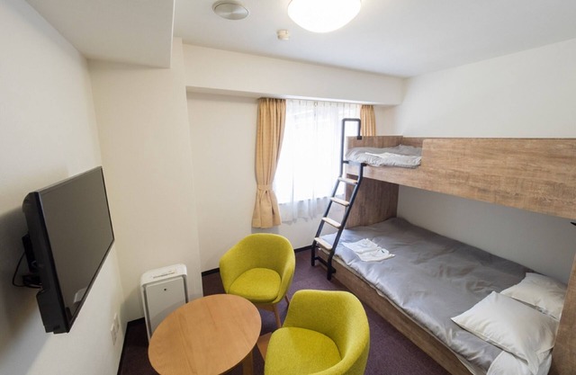 Maximum 3 people Nonsmoking bunk bedroom Doubl/Osaka Ōsaka