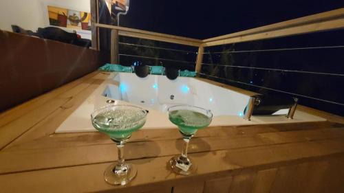 Mayka cabañas con JACUZZI