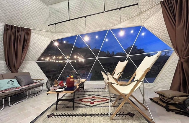 Meals included Glamping Dome Tent/Sanda City Hyōgo