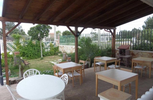Mediterranean-style villa a few meters from the sea.