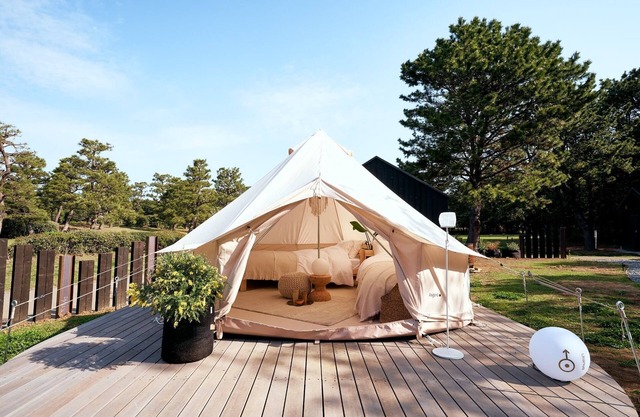Medium site Glamping plan dinner and breakfast /Chiba Chiba