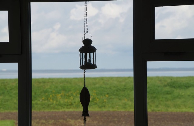 Meersicht-huisje - mit Direktem Blick auf das Wattenmeer/Deich