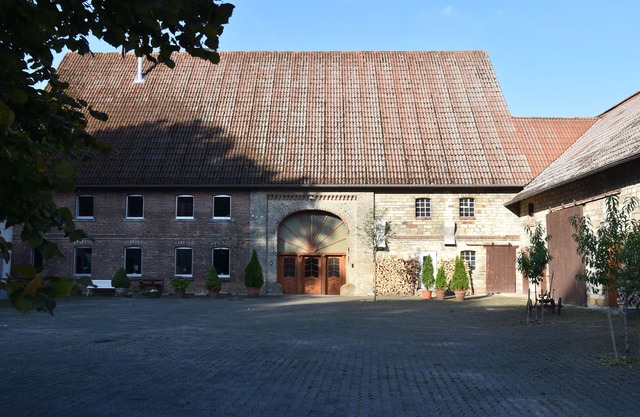 Meeting place for families and groups in a farmhouse with a mill near Paderborn