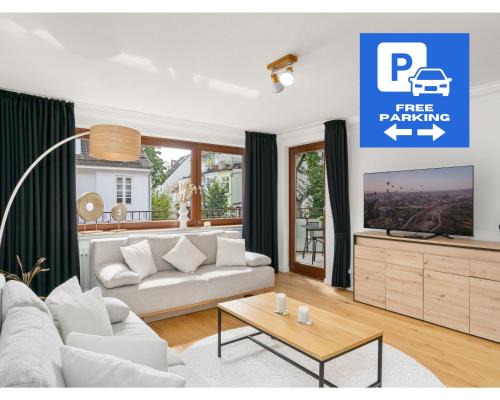 MEL&BENS Modern Oak-Apartments für bis zu 12 Personen