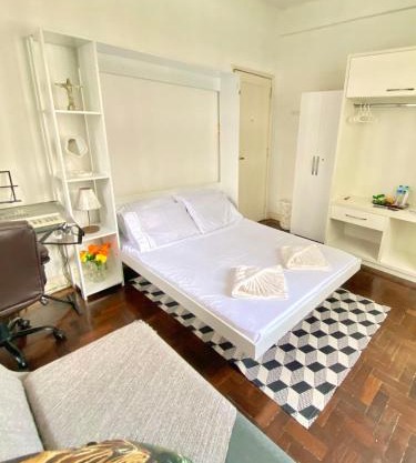 Melhor Vista de Copacabana! Quarto Casal Privativo em Apartamento Compartilhado