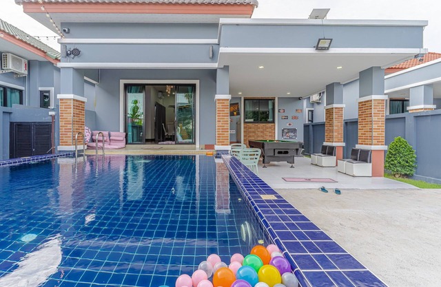 Mew pool villa 5 pattaya. Less than 5min to jomtien beach