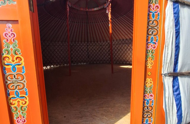 Micro adventure yurt