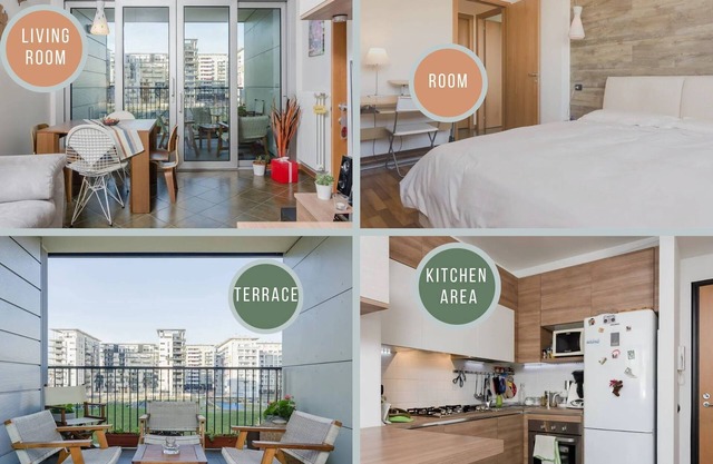 Milan Apartment - Park View-WiFi-Free Parking