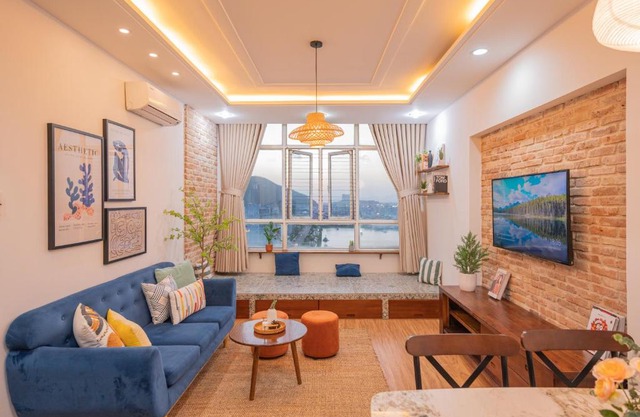 MILKY APARTMENT - 3 Phòng Ngủ, View biển, 5P Ra Biển