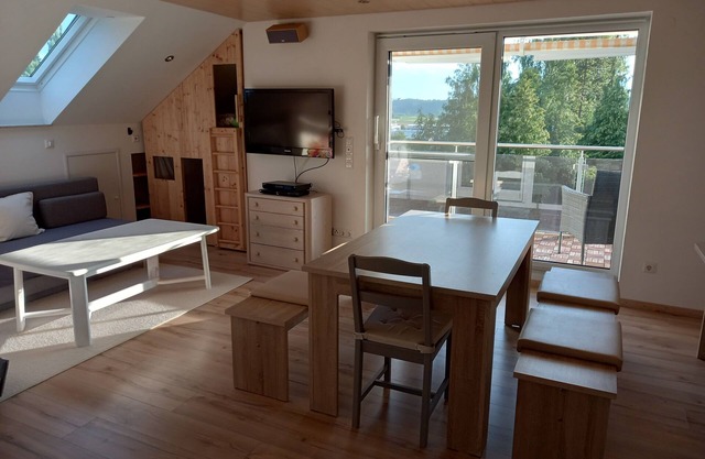 Mindeltalblick apartment in the Legoland-Skylinepark-Turncable nature park
