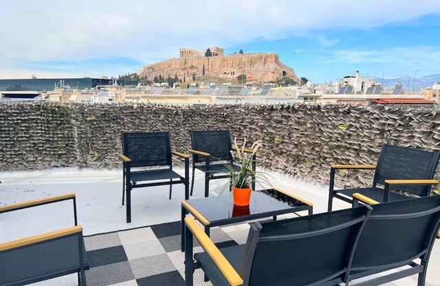 Minimal luxury 5BDR apt w/terrace AcropolisView