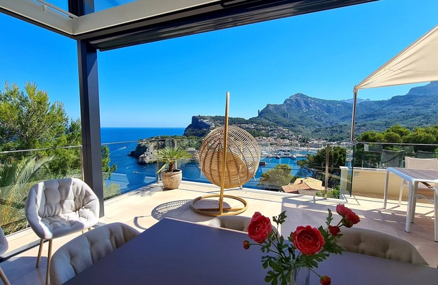 Miramar : exclusive villa with pool and spectacular sea views of Port de Sóller