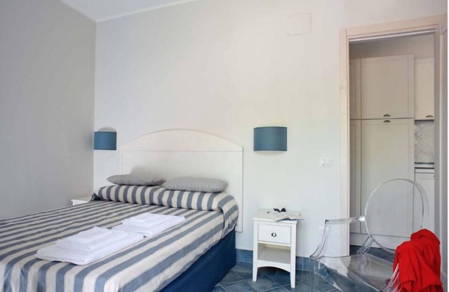 Mirto Apartment located inside the Residence le Ruve Bianche with swimming pool and private beach