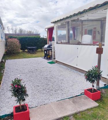 Mobil home climatisé au Domaine Lalande à Mimizan