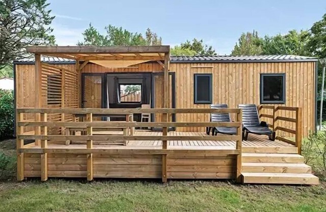 Mobil-home | Ultimate | 2 Ch. | 4 pers. | Raised terrace | A/C | TV