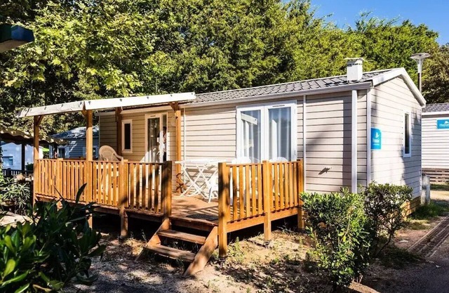 Mobile-home | Comfort | 2 Bedrooms | 4 persons | Raised terrace