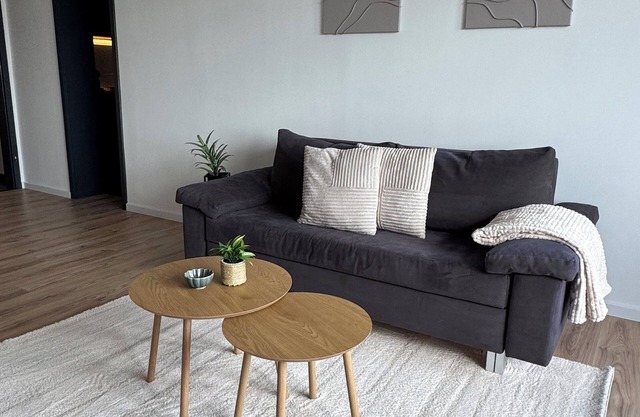 Modern 1-room apartment with feel-good character